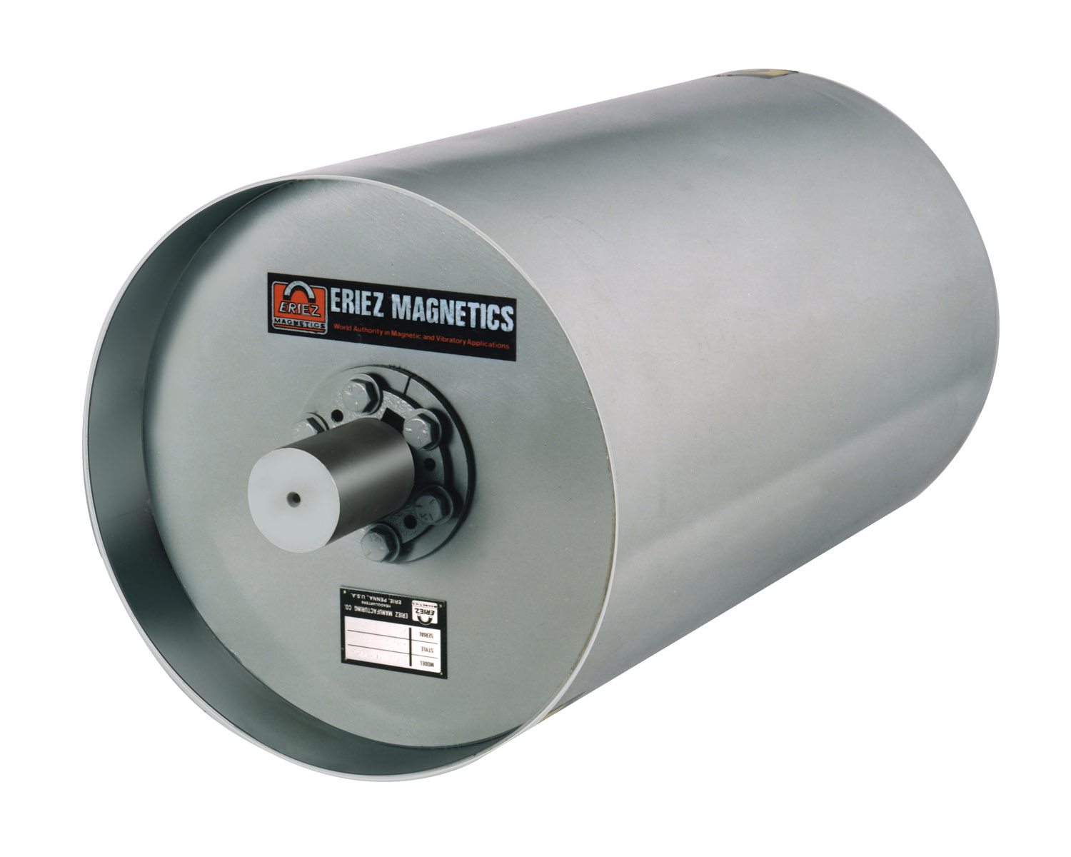 Magnetic pulley available from Eriez come in a wide variety of sizes.