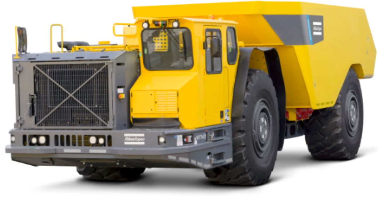 Atlas copco. МТ 42 атлас Копко. Atlas Copco Minetruck. Самосвал шахтный Atlas Copco mt42. Подземный самосвал Atlas Copco mt42.