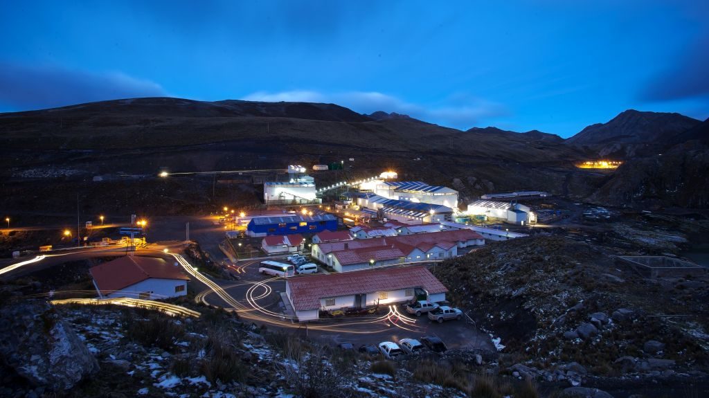 Trevali Mining's Santander mine in Peru. Credit: Trevali Mining