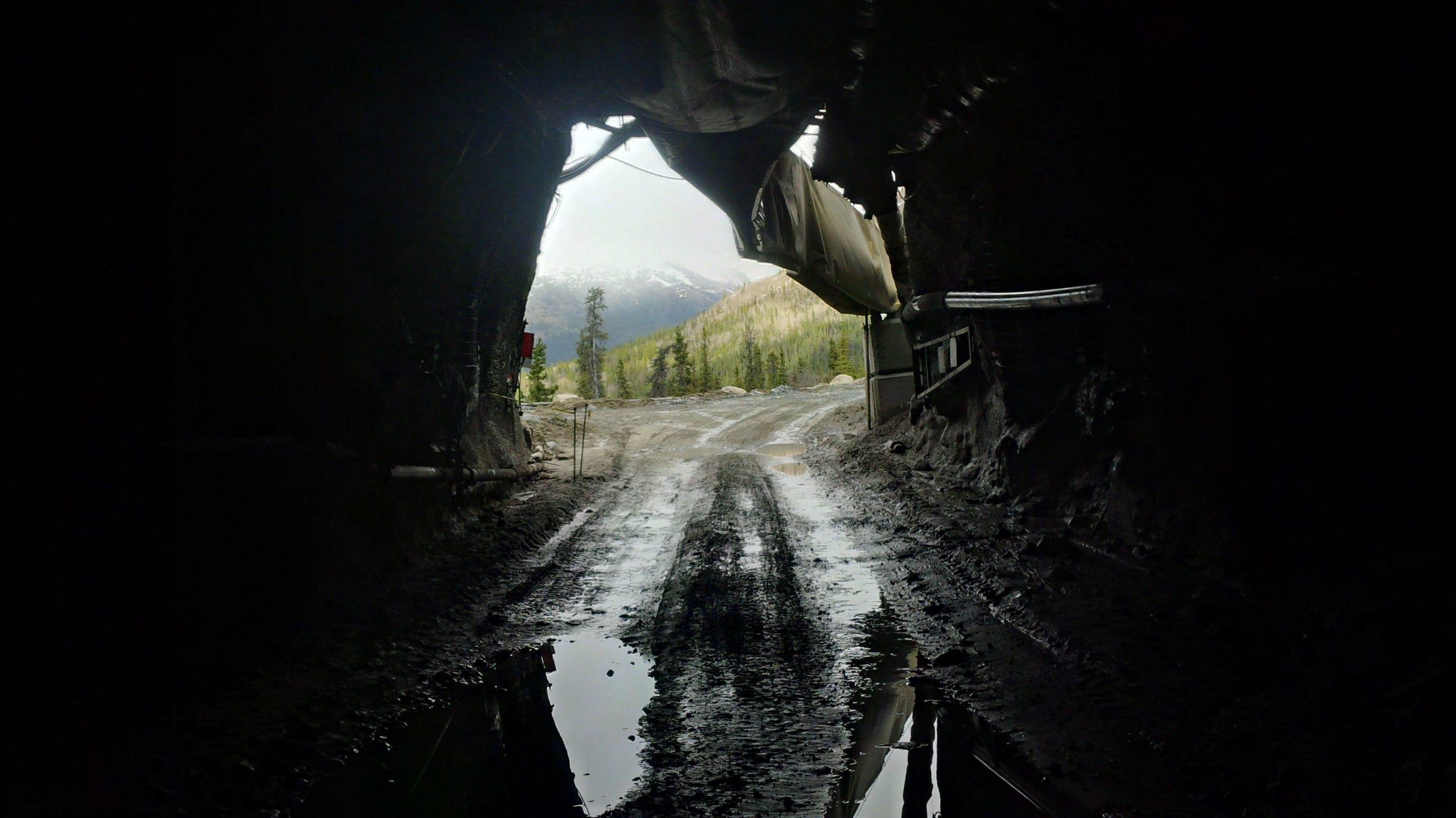 Mine portal at Silvertip in B.C.