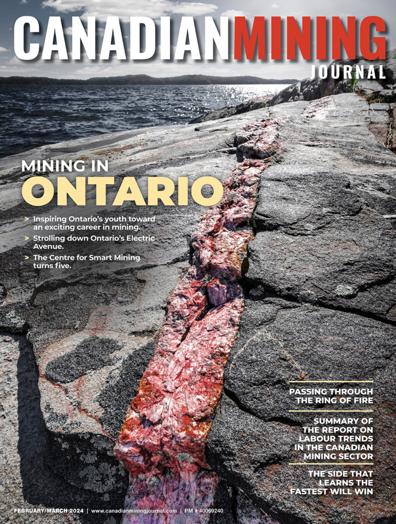 February March 2024 Canadian Mining Journal   CMJ FebMar2024 Cover Small 774x1024 